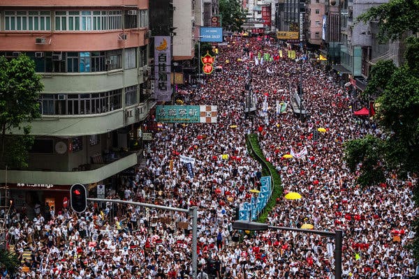 A Glimpse At The Hong Kong Protests