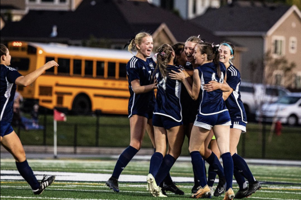 Varsity Women’s Soccer Crushes Olympus During Home Game