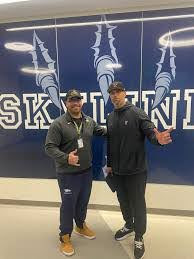 Marcus Mailei (left) and Coach Ah You from Texas Tech (right)
CREDIT: Marcus Mailei on X (Twitter)