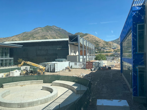 East view of construction site. CREDIT: Bri Chollet
