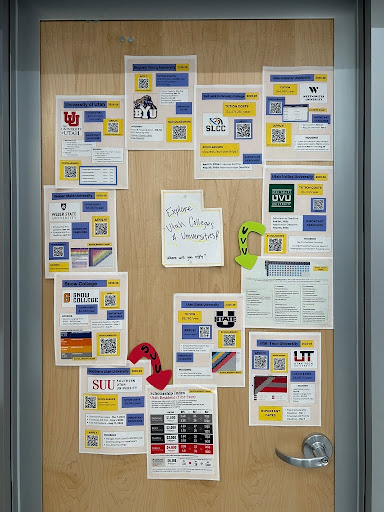 Information on different Utah Colleges
PHOTO CREDIT: Claire Hardy