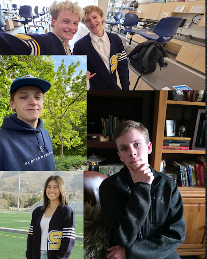 (top to bottom, left to right) Nate Bennion, Tye Oswald, George Pugsley, Sophie Heimburger, Romney Woodcox.
Collage created by Zach Schilling.