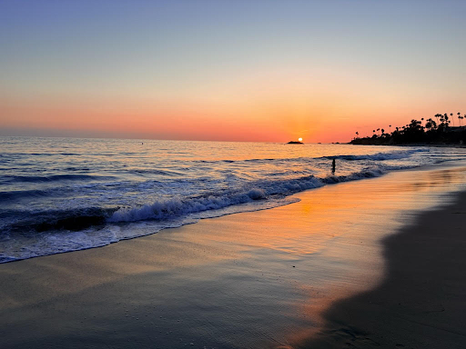 Many students take a vacation during spring break, like Park, who went to Laguna Beach. 
PHOTO CREDIT: Miranda Park